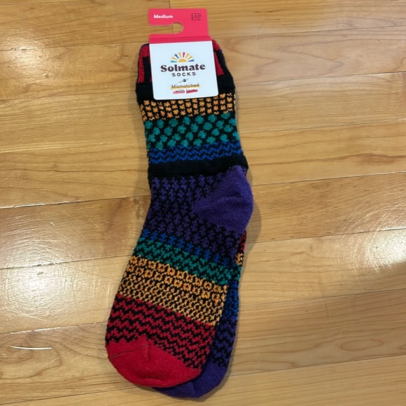 Soulmates Other - NWT SOULMATE Socks Rainbow size medium